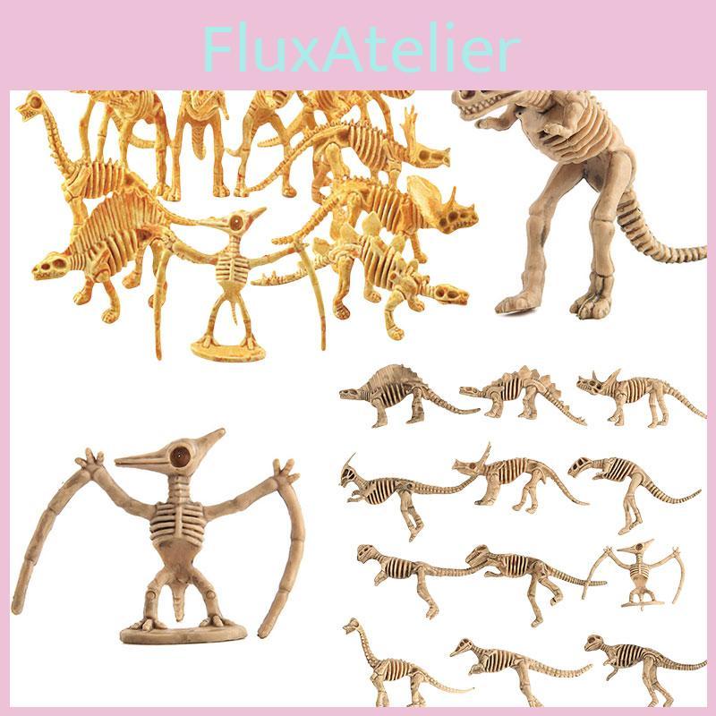 Realistic Dinosaur Skeleton Model Toy 12 Types Of Archaeological Excavation Dinosaur Skeletons