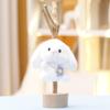 Toy Plush Bunny Keychain With Pp Cotton Filling For Kids Stuffed Gift Animal