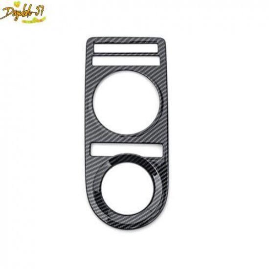 Carbon Fiber For Genesis GV80 - ABS Car Center Control Panel Cover Trim