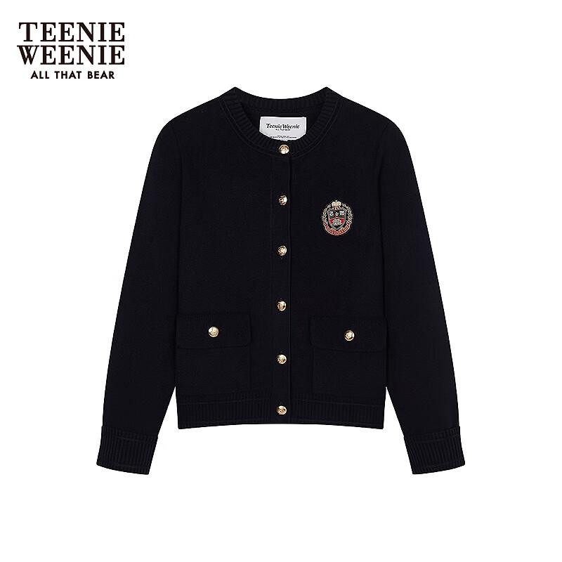 Teenie Weenie Women's Academia Style Crew Neck Knit Sweater