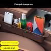 Car Seat Gap Filler Organizer Adjustable Console Crevice Catcher Bag Seat Center Control Gap Cup Holder Car Interior Supplies