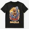 Golden Retriever Dogzilla Dog Graphic Unisex T-Shirt