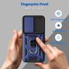 For OPPO A6 Pro Case Armor Shockproof Magnetic Holder Ring Case For OPPO F31 A6 Pro 5G A6Pro 4G Slide Lens Protector Cover