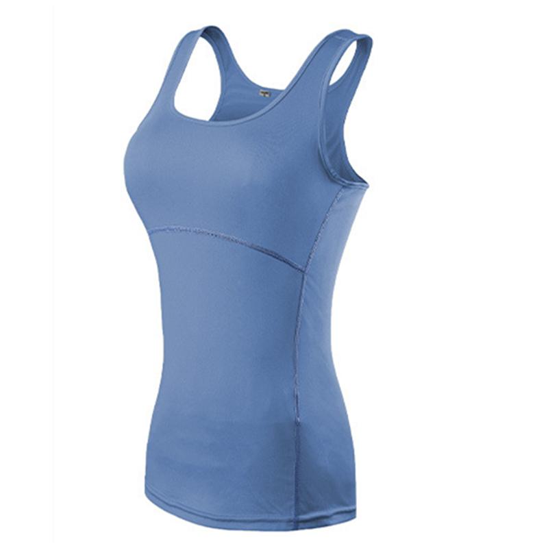 

Спортивная одежда, женский жилет для йоги, спортивная рубашка для фитнеса, майки без рукавов для домашнего спортзала, майки для бега, топы L светло-синий