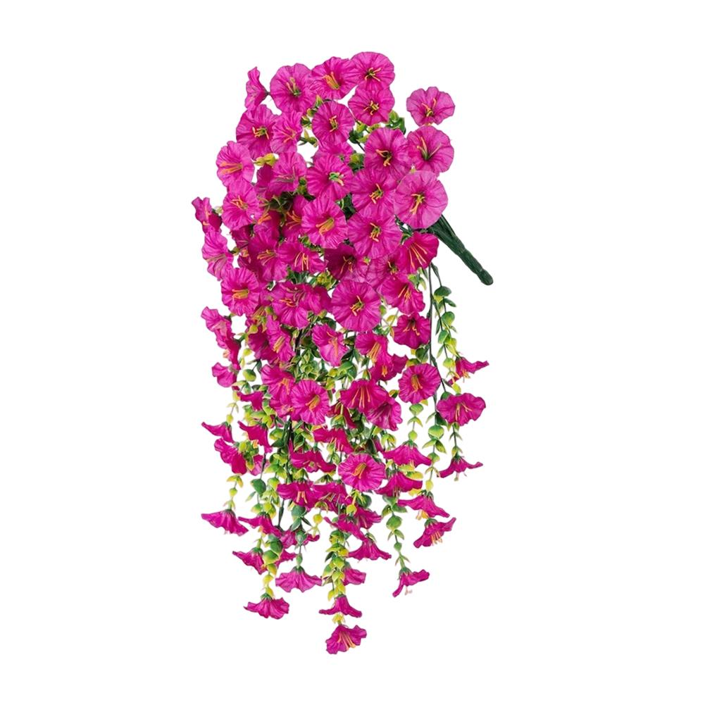 

1pcs Artificial Hanging Morning Glory Flowers Simulation Fake Flower Outdoor Gardens Porches Patios Decor Wedding Decoration