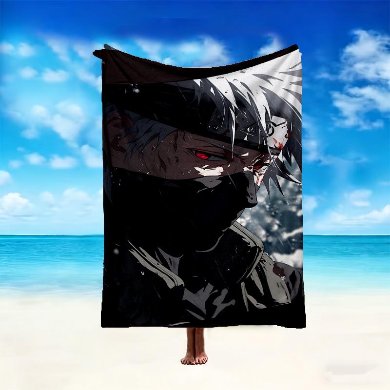 1pc Naruto Blanket, Super Cozy Printed Home Blanket, All-Season Warmth