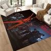 Michael Jackson 206 Floor Rug Office Rug Perfect for Entryway Balcony Playrooms Game Room Antislip Carpet Anime Office Decor