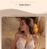 Manyan Cotton Tassel Halter Neck Lingerie Pajama Set