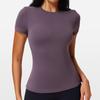 Slim Fit Sports Short Sleeve – Quick Dry Athletic Shirt  – Sweat Wicking & Stretchy – Ideal for Crossfit Pilates Daily Training