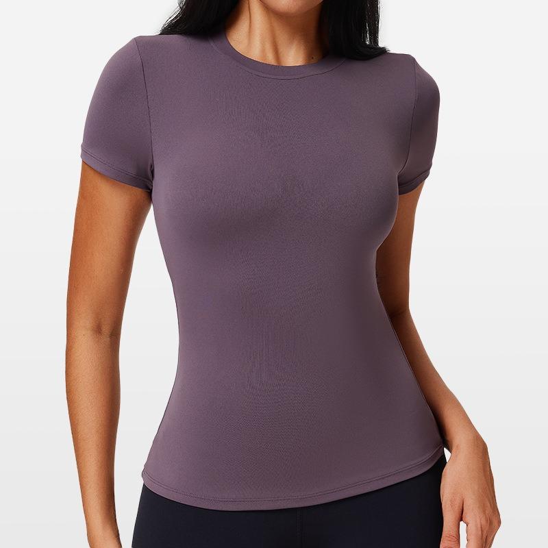 Slim Fit Sports Short Sleeve – Quick Dry Athletic Shirt – Sweat Wicking & Stretchy – Ideal for Crossfit Pilates Daily Training