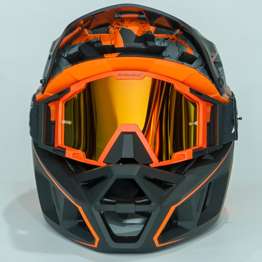 SCOHIROWORK Super Light Full Face BMX & Mountain DH Off-road Helmet