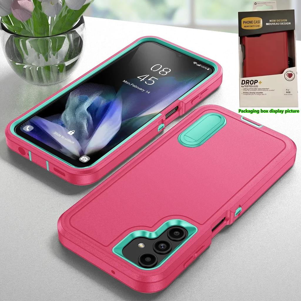Heavy Duty Protection OTT Armor Defender Case For Samsung Galaxy A17 A07 A56 A36 A26 A16 A06 A15 A54 5G Anti-fingerprint Cover