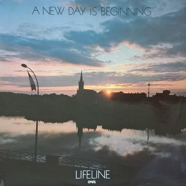 

LP Record LIFELINE - A New Day Is Beginning OAS1001 Oasis 1975 UK Folk Used