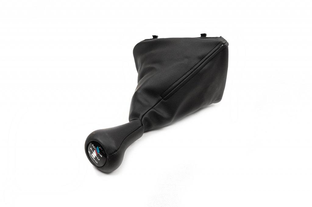 Mieszek lewarka zmiany biegów -2025 gałka OEM 6 biegów (sztuczna skóra) Dla BMW serii 3 E-36 1990-2000