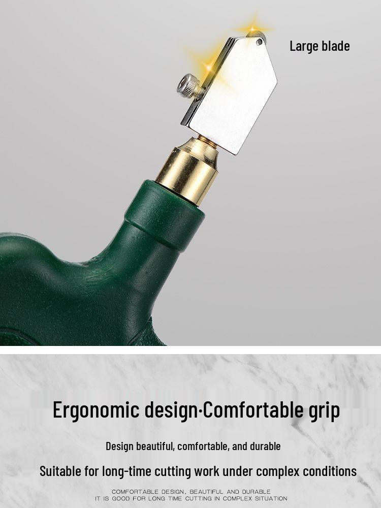 Handheld Tile & Glass Cutter with Diamond Scoring