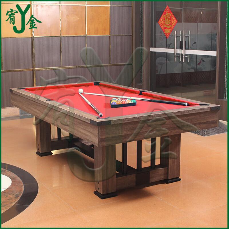Youjin Standard American Black 8 Billiard & Multi-Game Table