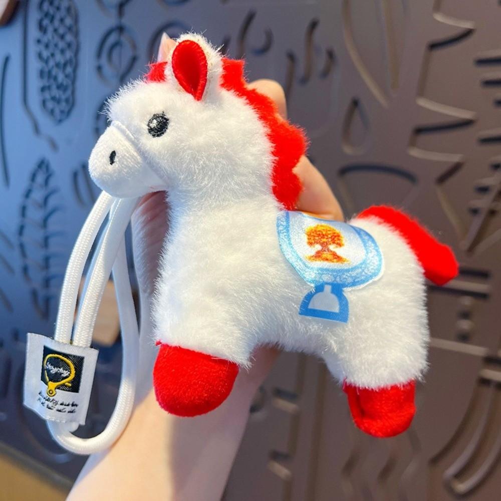 Yuanbao Pony Pendant Mascot Dolls Chinese New Year Gift Cartoon Steed Doll Year of Horse