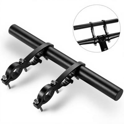 25mm Rozšíření řídítek jízdního kola Slitinový držák Pro rozšíření řídítek 18-35mm Hliníková slitina/Uhlíkové vlákno