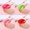 Childrens Plastic Ice Cream Bowl With Spoon For Party And Gift Use