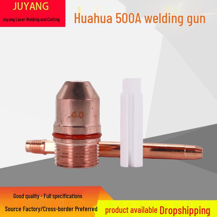 500A Plasma Welding Nozzle, Automatic Tungsten Rod Holder, Centering Sleeve, Electrode Holder with 3.2 Hole, 450A Nozzle.