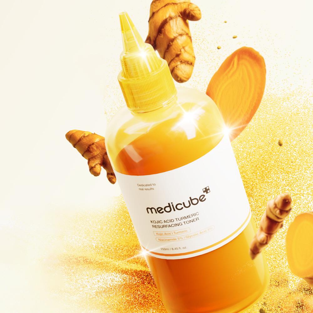 Medicube Kojisäure Kurkuma Hauterneuerung Toner 250ml
