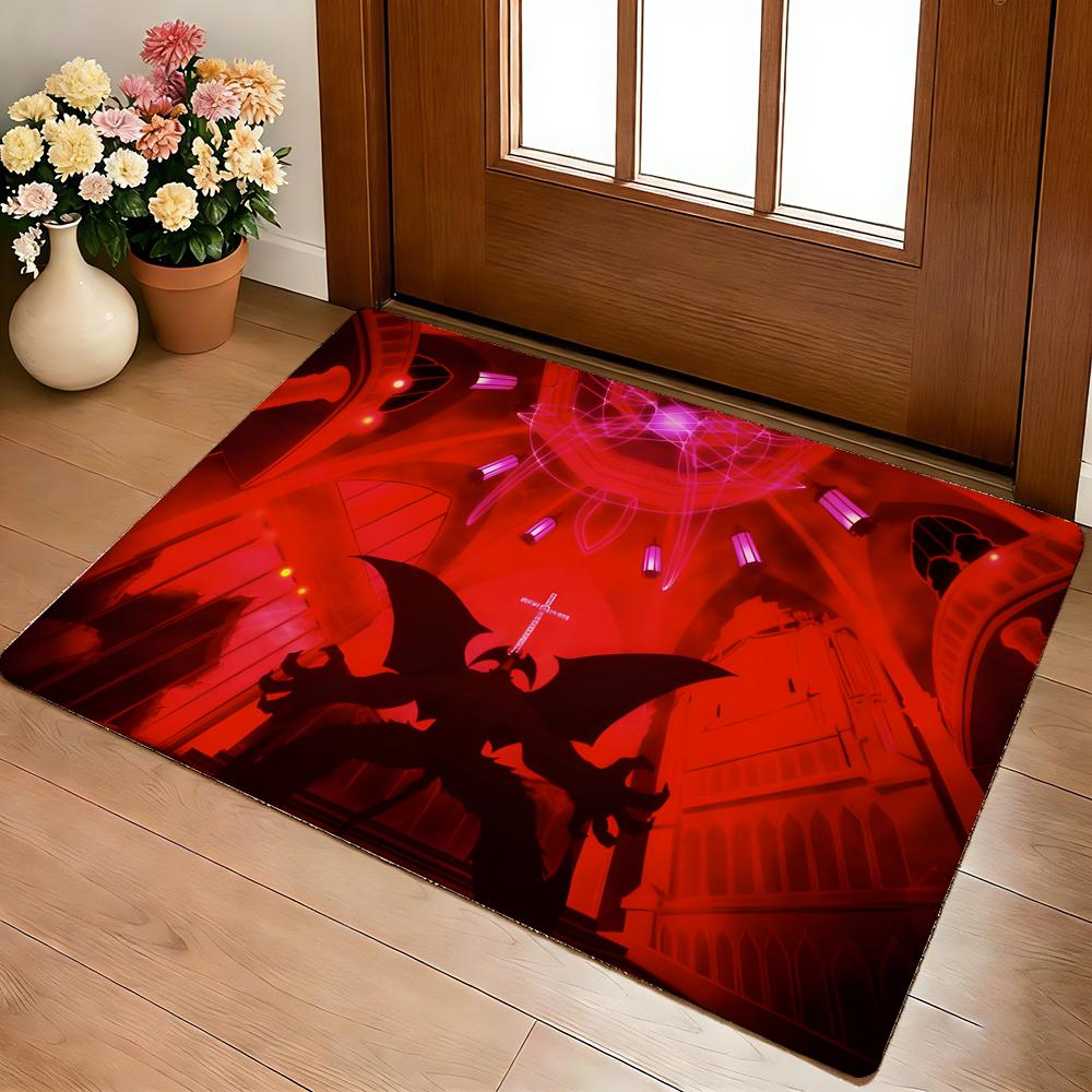 CrybabyAnime D-Devilman C-Crybaby Floor Mat Cozy Flannel Soft Thick Non-Slip Mat For Living Room Bedroom Kitchen Decor Rugs