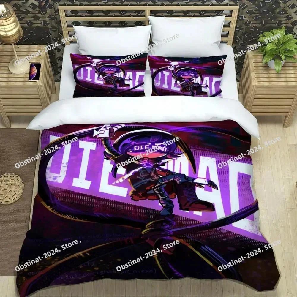 Murder Drones Cartoon Bedding Set Printed single Comforter Quilt Bed Cover Duvet Cover Pillow Case 3 Pieces Sets Kids Adult Size
