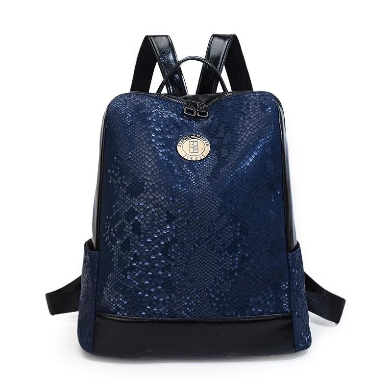 Zaino PU da donna Borsa da viaggio a grande capacità Zaino da pendolare