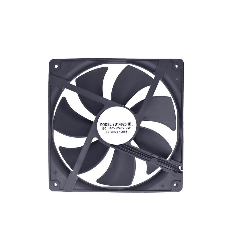Banjue EC14025 AC/DC Industrial Cooling Fan CN plug (adapter included)