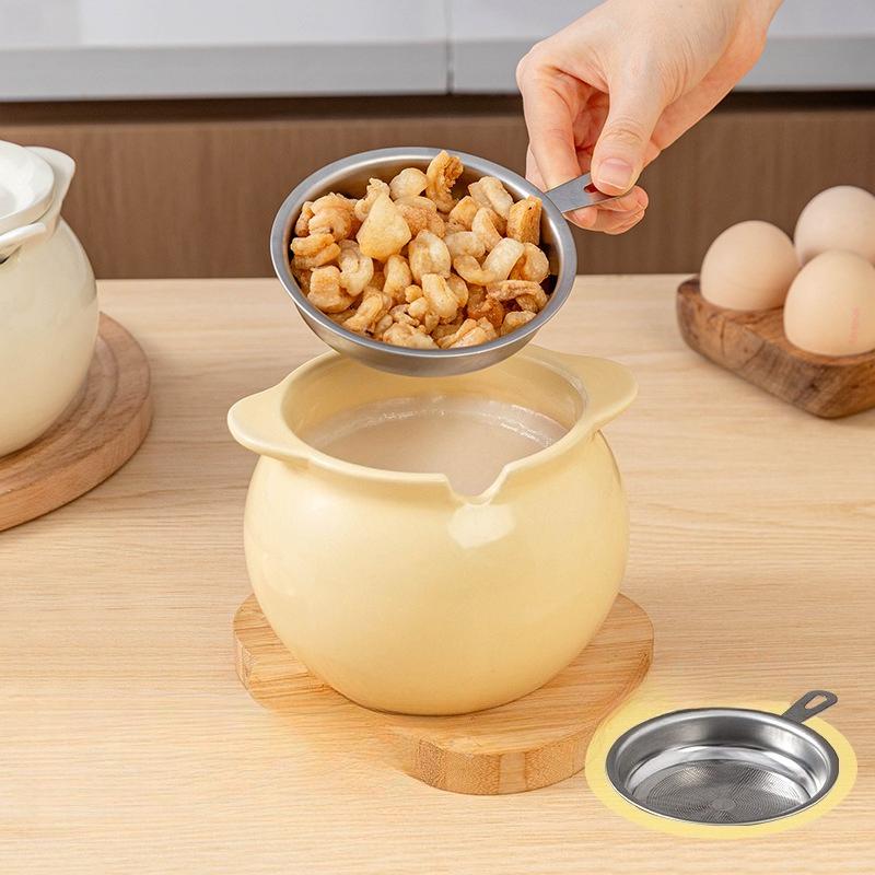Kitchen Oil Pot Household Ceramic with Lid High Temperature Splashing Special Large Seasoning Tank for Seasoning Organizer