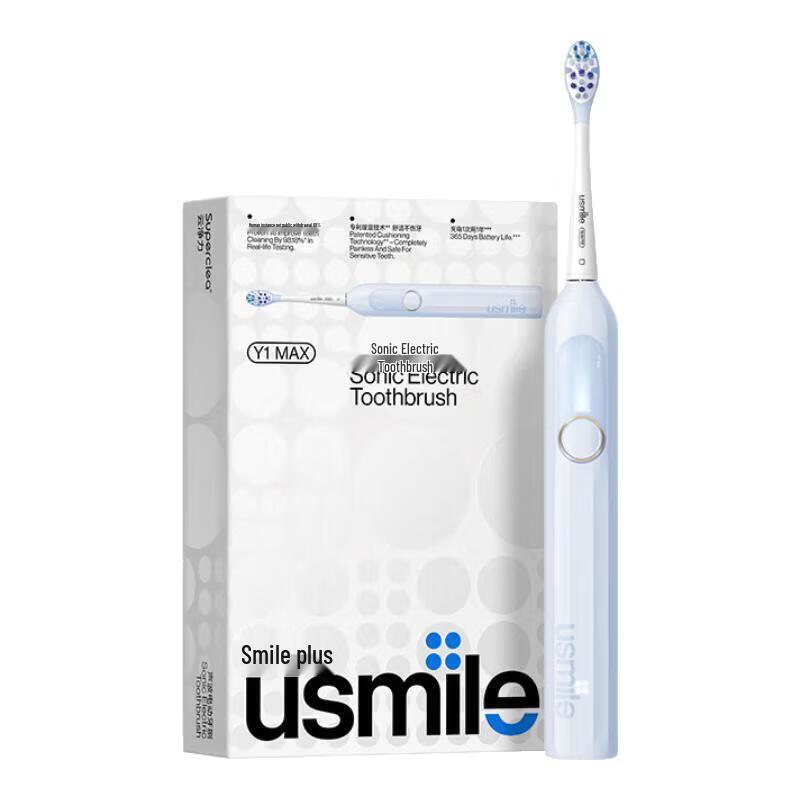 

usmile Y1 Max Звуковая электрическая зубная щетка Штепсель CN (адаптер в комплекте)