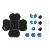 Garden Decoration Floating Fountain Decorative Garden Water Pump 8 Interchangeable Nozzles Built-in Filter System