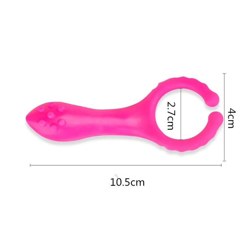 Dual-Pleasure Penis Ring Vibrator – Clitoris Stimulator & G-Spot Massager for Couples | Delay Ejaculation & Enhance Orgasms