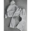 Cool and Personalized Men's Casual Pullover Set, Spring and Autumn Long Sleeved Sportswear Set, Outdoor Set, Suitable for Outdoor Travel