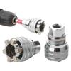 Universalhülse 3/8 Zoll 10-19 mm verstellbarer Sechskant-Universalsteckschlüsselsatz Drehmoment-Ratschenschlüsselkopf Spannerhülsenwerkzeuge für Mechaniker