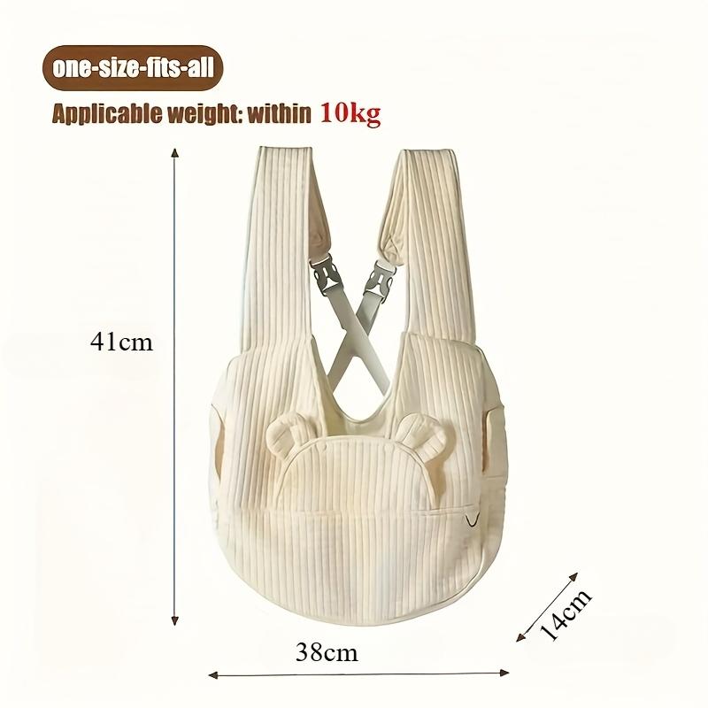 Extra-Large Fluffybaby Dog Sling Carrier - Winter Pet Bag with Cotton Lining, & Breathable Design Small Dog Carrier Bag Medium Dog Carrier Bag