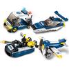 381pcs 8in1 Police Car Fighter Helicopter Landing Patrol Craft Boat Weapon Boy Building Block Toy