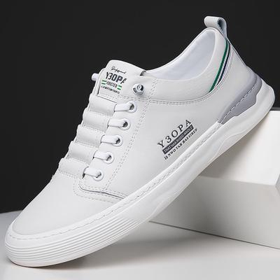 Fashion Fashion Leather Casual Sneakers for Men Designer Soft-soled Men's Board Shoes Spring Autumn Outdoor Sports Zapatos De Hombre