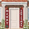 70.8 X 11.8" Couplets For Xmas Decor Hanging Home Yard Door Wall MERRY CHRISTMAS