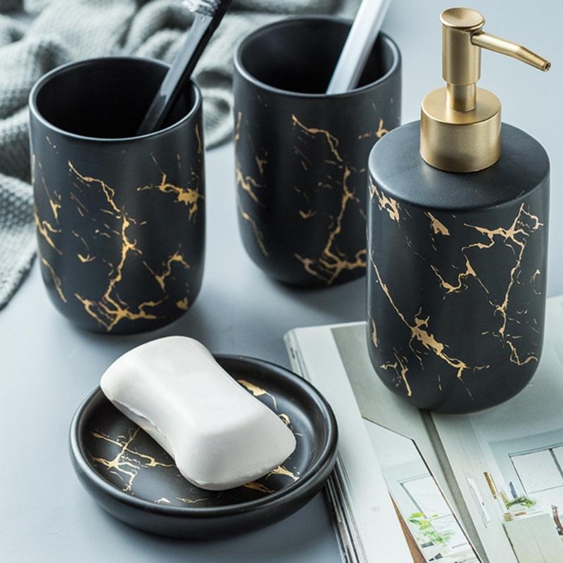 4pcs/set  Soap Dish Bathroom Accessories Household  Girl Boys Camping Accessory