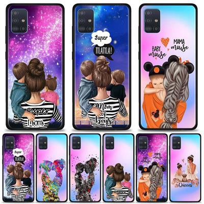 Carcasă pentru Samsung Galaxy A71 A42 A51 5G A91 A72 Super Mom Baby Girl Boy Coque pentru SAMSUNG GALAXY A02s A21 A31 A41 Quantum Fundas