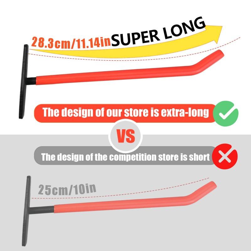 1PCS ladder garage garden tool hook set, tire hook wall load-bearing storage metal tire
