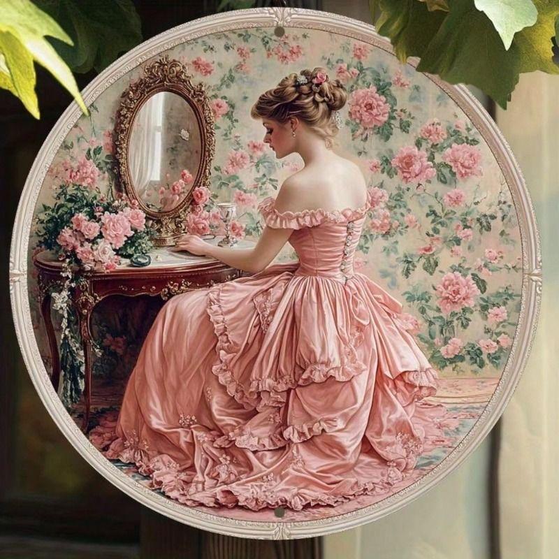 Decorative Metal Wall Art Sign 20x20 Cm Tin Painting