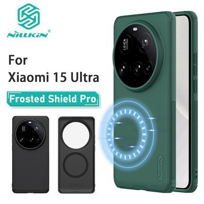Do etui na telefon Xiaomi MI 15 Ultra Nillkin Super Frosted Shield Pro Magnetic Hard PC + TPU Shell Shockproof Back Cover
