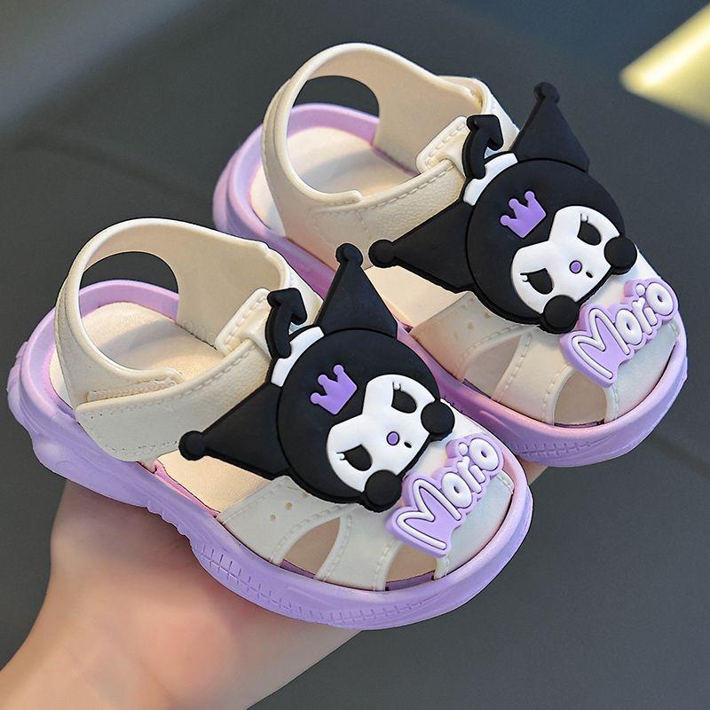 New toddler shoes for girls0-3Summer non-slip soft-soled sandals for toddlers