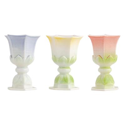 Kerzenhalter Lotus Kerzenhalter Kreatives Ornament Schreibtisch Kerzenständer für Thanksgiving Heim Kaminsims Dekoration