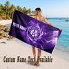 Austria Wien FC Design Beach Towel Custom Text Large Towel for Beach Vacation