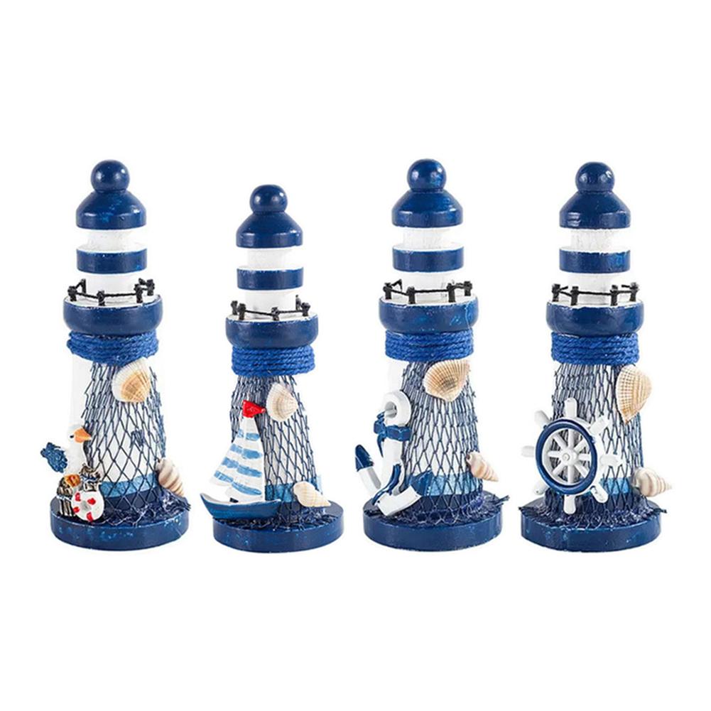 Rustic Practical Living Rooms Nurseries Beach-themed Partiy Wedding Bathrooms Lighthouse Ornament Desktop Handmade
