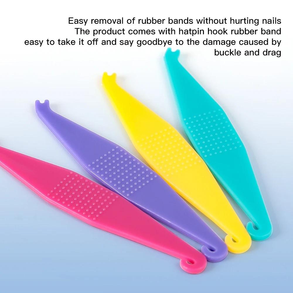 100PCS Dental Orthodontic Elastic Rubber Band Placers Random Color