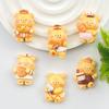 DIY Resin Accessories: Cartoon Bear Dessert for Hair Clips, Phone Cases, Crocs, Magnets, Cups, Stickers